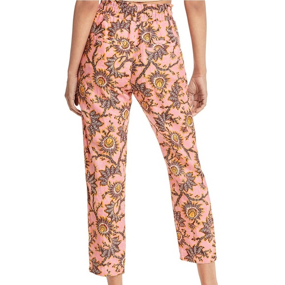 A.L.C. Henry Floral Printed Cotton Pants - Picture 4 of 14